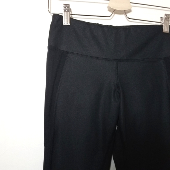 ALO Yoga Black Capri Leggings High Waist Stripe Size Small - Picture 10 of 11
